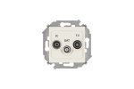 Simon 1591466-031 Розетка R-TV-SAT одиночная, сл.кость, S15