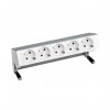 Simon 42505000-133 Настольный x5 розеточный блок, 5x2P+E