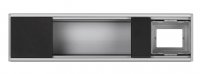 Simon KFC103LP1-14 Офиблок Compact алюминиевый, 3+1 мех-м, графит, K45, Connect