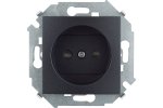 Simon 1591444-038 Розетка со шторками 2Р, 16A 250В