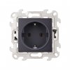 Simon 2420434-038 Розетка Schuko 2Р+Е, 16A 250В~ P&Go