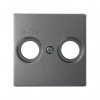 Simon 8200097-096 Накладка для розетки R-TV+SAT с пикт."R-TV SAT"