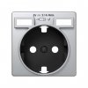 Simon 8200049-033 Накладка для розетки Schuko с з/у USB A+A