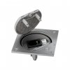 Simon KSE15USEC-23-72 Основа влагостойкая IP66 с розеткой Schuko и RJ45 Cat.5e UTP