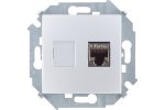 Simon 1591563-033 Розетка информационная RJ45 Cat.6A FTP (AMP)