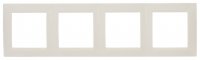 Simon 1500640-031 Рамка на 4 поста, сл.кость, S15