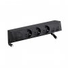 Simon 42523020-138 Настольный x5 розеточный блок, 3x2P+E, USB A+A з/у, 2хRJ45