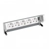 Simon 42605000-133 Настольный x6 розеточный блок, 5х2P+E, 1 пустой модуль