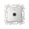 Simon 2450476-033 Розетка TV оконечная, алюминий, S24