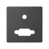 Simon 8200091-038 Накладка для розетки VGA+Mini-Jack