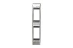 Simon 82625-63 Рамка на 2 узких мех-ма, алюминий, S82Centr