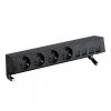Simon 42604040-138 Настольный x6 розеточный блок, 4x2P+E, 4хRJ45