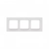 Simon 8200637-090 Рамка на 3 поста, мат.белый, S82C