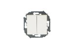 Simon 1591397-031 Двухклавишный переключатель (проходной), 16AX 250В
