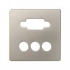 Simon 8200092-034 Накладка для розетки VGA+3RCA