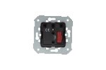 Simon 75310-39 Светорегулятор двухуровневый кнопочный, проходной, 40-500Вт 230В~, S75