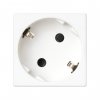 Simon K01-9 Розетка со шторками Schuko 2Р+Е 16A 250В