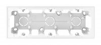 Simon 2400753-030 Коробка подъемная на 3 поста, белый, S24