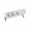 Simon 42403020-130 Настольный x4 розеточный блок, 3х2P+E, 2хRJ45