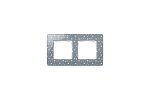 Simon 8200620-223 Рамка на 2 поста, звезды на сером/белый, S82D