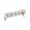Simon 42504000-130 Настольный x5 розеточный блок, 4х2P+E, 1 пустой модуль