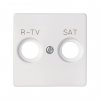 Simon 8200097-090 Накладка для розетки R-TV+SAT с пикт."R-TV SAT"