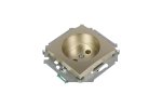Simon 1591431-034 Розетка 2Р, 16A 250В~, шампань, S15