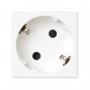 Simon K11-9 Розетка со шторками Schuko 2Р+Е 16A 250В
