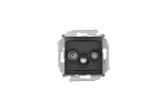 Simon 1591466-038 Розетка R-TV-SAT одиночная
