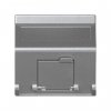 Simon K80-8 Накладка наклонная на 1 разъем RJ45 со шторкой
