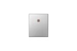 Simon 82011-53 Клавиша широкая для выкл-ля S75C с подсветкой, алюминий, S82Centr