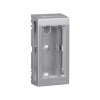 Simon SBC150-8 Дополнительный настенный блок поверх/монтажа CIMA Pro, 1 двойной пост