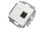 Simon 1591407-030 Розетка HDMI v1.4, белый, S15