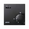 Simon 75503-68 Термостат механич. релейный для отопл/конд. с датчиком воздуха, накладной, 10А 230В~, графит, S75