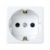 Simon 27432-65 Розетка со шторками Schuko 2Р+Е, 16A 250В~ безвинт.