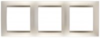 Simon 1500630-034 Рамка на 3 поста, шампань, S15