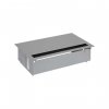 Simon 44504000-133 Врезной x5 розеточный блок, щетка, 4x2P+E, 1 пустой модуль