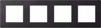 Simon 2400640-038 Рамка на 4 поста, графит, S24