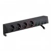 Simon 42602240-138 Настольный x6 розеточный блок, 2x2P+E, 2x2P+E UPS, 4хRJ45