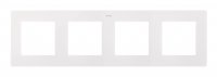 Simon 2400640-030 Рамка на 4 поста, белый, S24