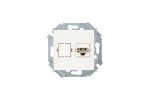 Simon 1591480-031 Розетка телефонная RJ11, сл.кость, S15
