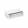 Simon 44501000-130 Врезной x5 розеточный блок, щетка, 1x2P+E, 4 пустых модуля