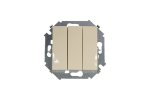 Simon 1591391-031 Трехклавишный выключатель, 10AX 250В