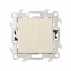 Simon 2420398-031 Двухклавишный выключатель, 10AX 250В
