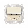 Simon 2450448-031 Розетка IP44 с крышкой и шторками Schuko 2Р+Е, 16A 250В