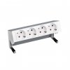 Simon 42404000-133 Настольный x4 розеточный блок, 4x2P+E