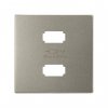 Simon 8221096-094 Накладка для заряд.устройства 2xUSB, мат.шампань, S82C