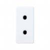 Simon 27431-64 Розетка узкая 2Р, 10A 250В~ винт