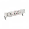 Simon 42502220-130 Настольный x5 розеточный блок, 2x2P+E, 2x2P+E UPS