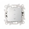 Simon 2420333-033 Выключатель трехпозиционный для жалюзи, с фиксацией, 10A 250В